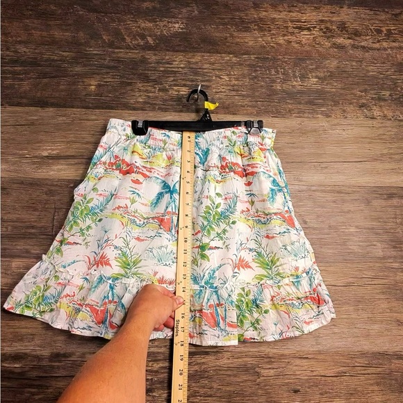 Sigrid Olsen Colorful Tropical Mini Skirt - Picture 5 of 9
